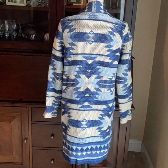 Anti Ballistic Aztec Knit Open Cardigan M - Picture 9 of 12